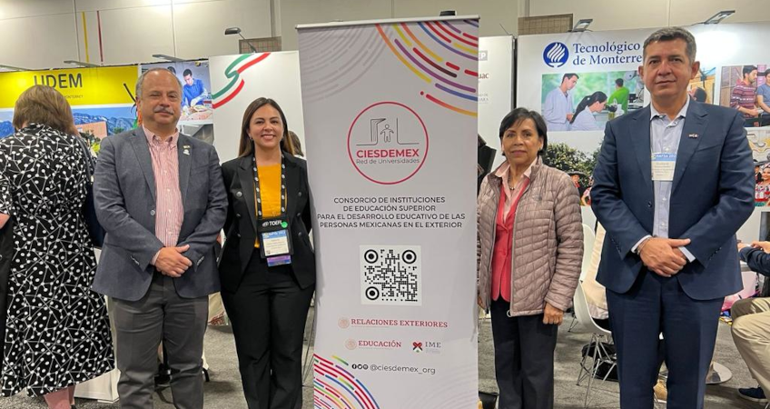 CIESDEMEX impulsa su oferta educativa en convención del NAFSA 2022